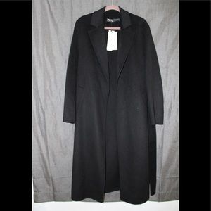 Zara Black Wrap Blazer Jacket, XS